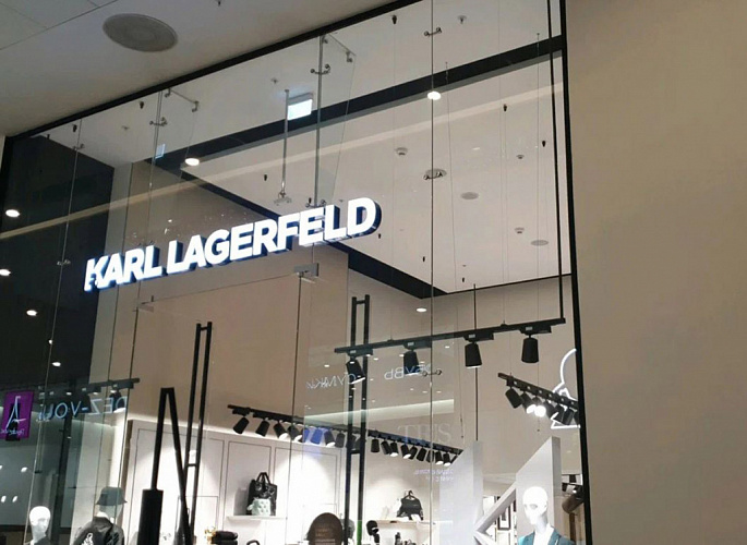 KARL LAGERFELD, сеть магазинов одежды - освещение рис.5